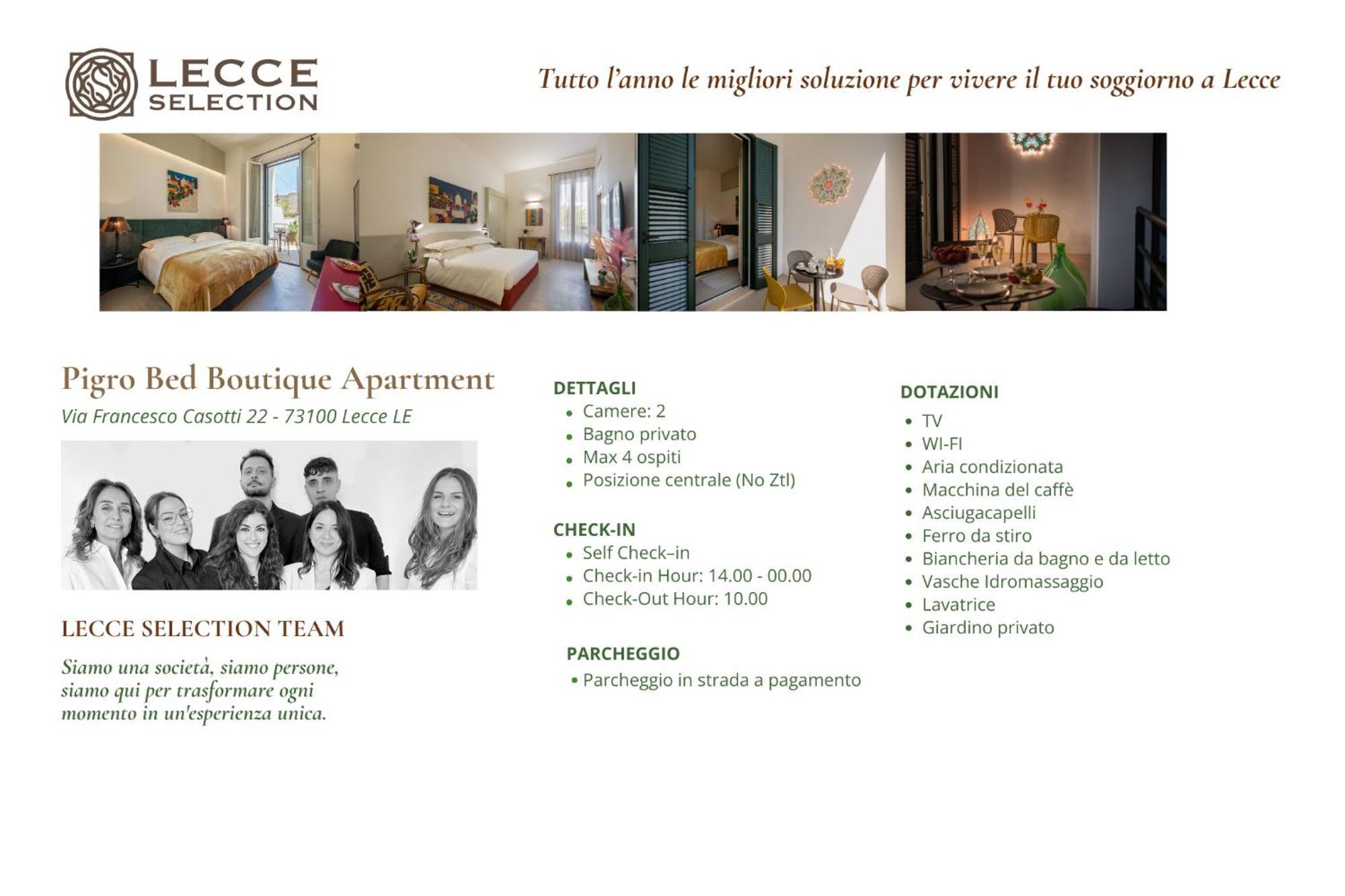 Pigro Bed - Boutique Apartment & Garden By Lecce Selection 외부 사진